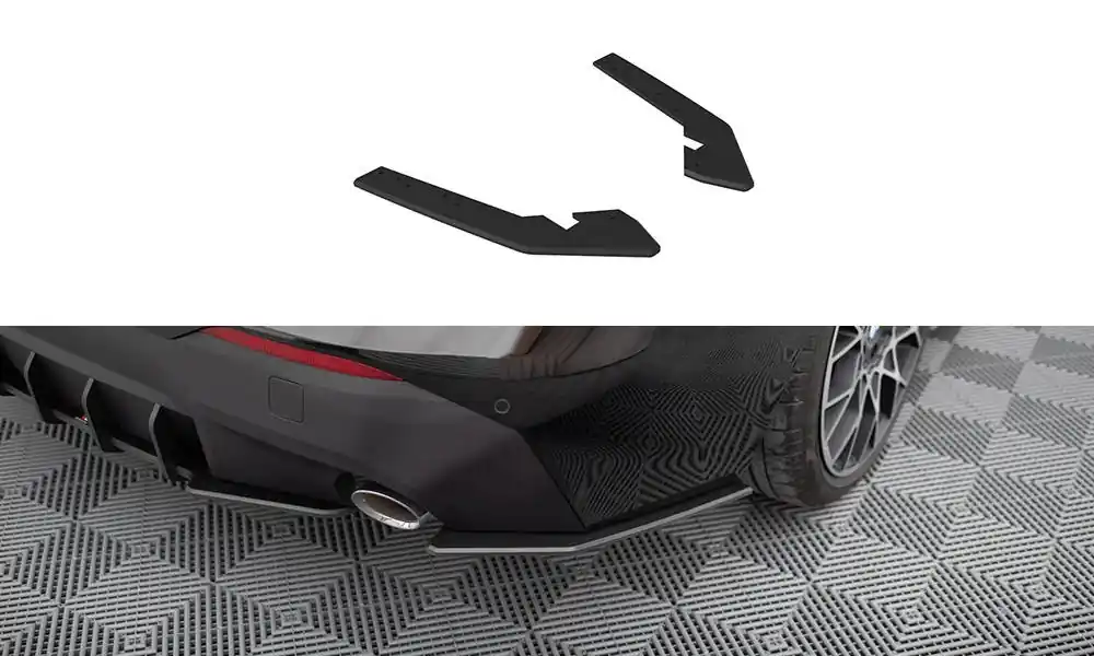 Hit Sezóny BMW řada 2 G42 Standard, "Street Pro" boční difuzory pod zadní nárazník, Maxton Design