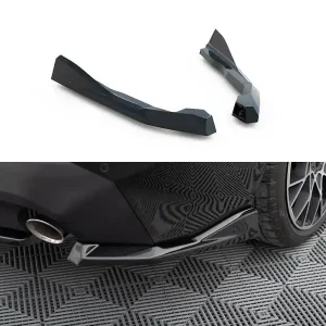 BMW řada 2 G42 Standard, boční difuzory pod zadní nárazník ver.2, Maxton Design Cenový Hit