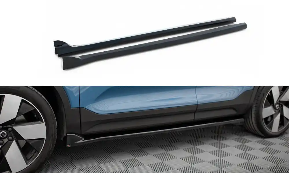 Volvo C40 Mk1, difuzory pod boční prahy, Maxton design Akce
