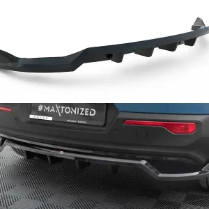 Cenový Hit Volvo C40 Mk1, středový spoiler pod zadní nárazník s žebrováním, Maxton design