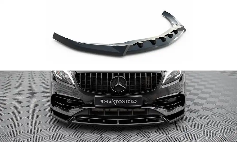 Mercedes třída A W176 Facelift AMG-Line, spoiler pod přední nárazník ver. 2, MAXTON DESIGN Levný