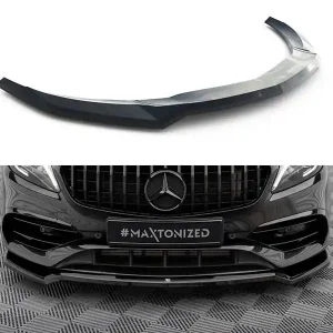 Jen Po Omezenou Doba Mercedes třída A W176 Facelift AMG-Line, spoiler pod přední nárazník, MAXTON DESIGN