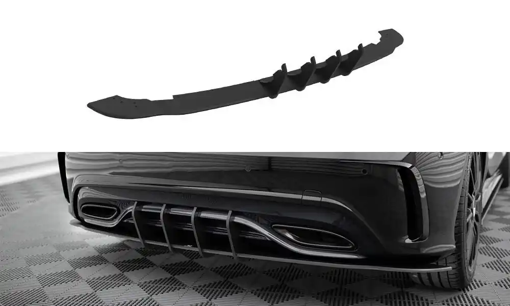 Cenový Hit Mercedes třída A W176 Facelift AMG-Line,"Street Pro" difuzor zadního nárazníku, MAXTON DESIGN