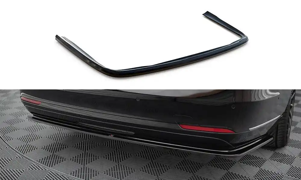 Akce Mercedes třída S W222 Standard, středový spoiler pod zadní nárazník ver.2, MAXTON DESIGN