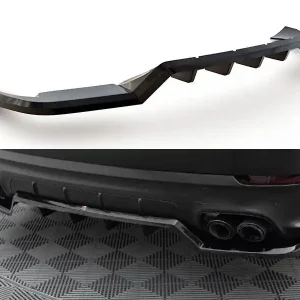 Porsche Cayenne Mk3 Sport Design, středový spoiler pod zadní nárazník s žebrováním, MAXTON DESIGN Hit Sezóny