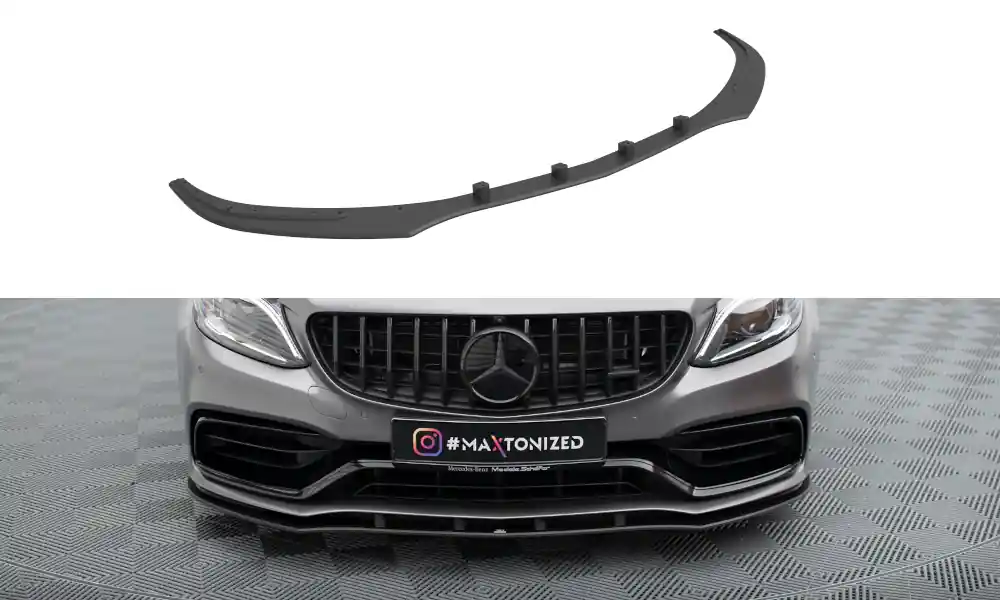Mercedes třída C W205 Facelift/63 AMG/SEDAN/ESTATE, "Street Pro" spoiler pod přední nárazník, MAXTON DESIGN Objednat Nyní