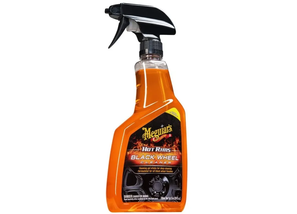 Aktuální Meguiar‘s Hot Rims Black Wheel Cleaner - pH neutrální čistič černých kol, 709 ml