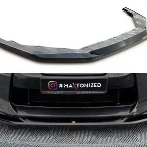Horká Nabídka Nissan GT-R R35 Facelift, spoiler pod přední nárazník, Maxton Design