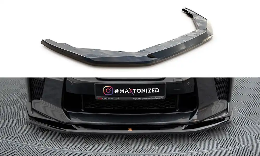 Horká Nabídka Nissan GT-R R35 Facelift, spoiler pod přední nárazník, Maxton Design