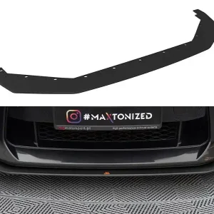 Nissan GT-R R35 Facelift, "Street Pro" spoiler pod přední nárazník, Maxton Design Sleva