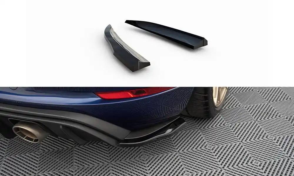Porsche Cayman GT4 RS 982c, boční difuzory pod zadní nárazník, Maxton Design Ověřený