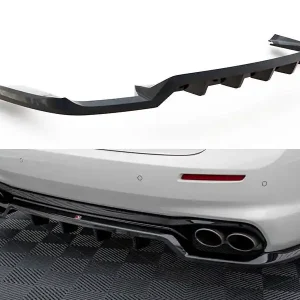 Nejprodávanější Maserati Ghibli Mk3 Facelift, středový spoiler pod zadní nárazník s žebrováním, Maxton Design
