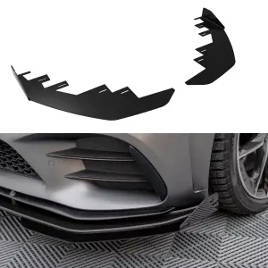Nejlepší Cena Mercedes třída C W205 Facelift/43 AMG/Coupe, rohové spoilery pod přední nárazník, Maxton Design