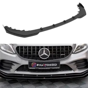 Jen Po Omezenou Doba Mercedes třída C W205 Facelift/43 AMG/Coupe, "Street Pro" spoiler pod přední nárazník s křidélky, Maxton Design