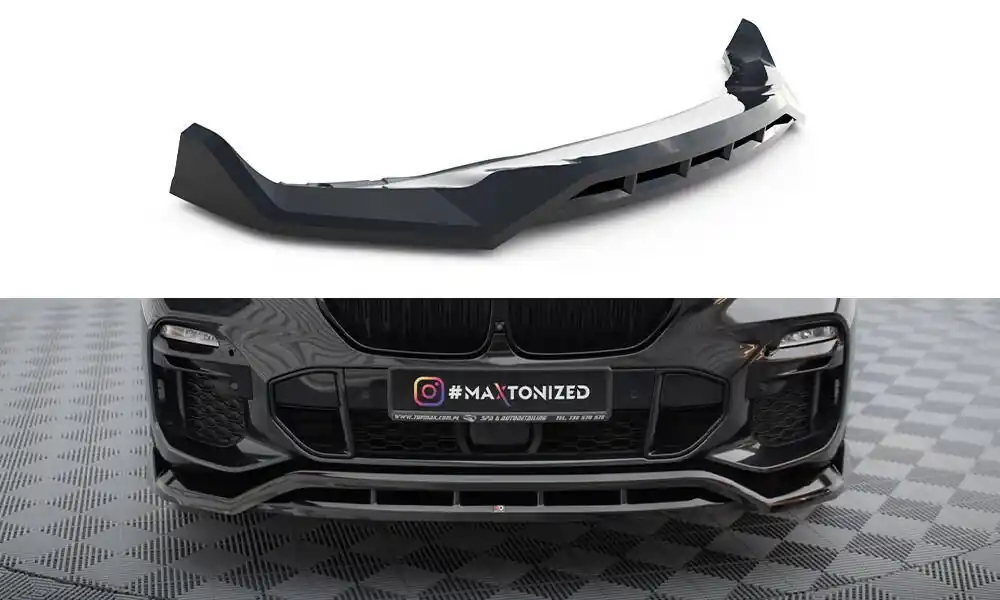 Bezpečná Platba BMW X5 G05 M-Pack, spoiler pod přední nárazník ver.2, Maxton Design