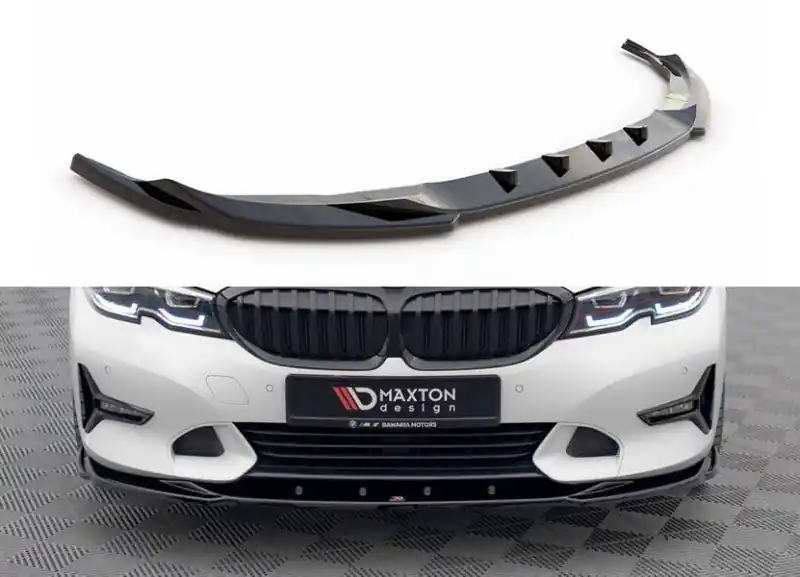 Bezpečná Platba BMW řada 3 G20/G21 Sportline, spoiler pod přední nárazník ver.2, Maxton design