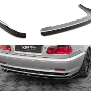 Originální BMW řada 3 E46 Coupe, boční difuzory pod zadní nárazník, Maxton design