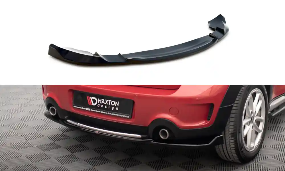 Mini Countryman R60 Facelift, středový spoiler zadního nárazníku, Maxton Design Omezená Nabídka