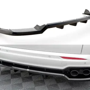 Víkendová Akce Maserati Grecale Mk1 GT/Modena, středový spoiler pod zadní nárazník s žebrováním, Maxton Design