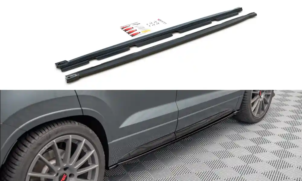 Cupra Ateca Mk1, difuzory pod boční prahy, Maxton design Cenově Výhodný