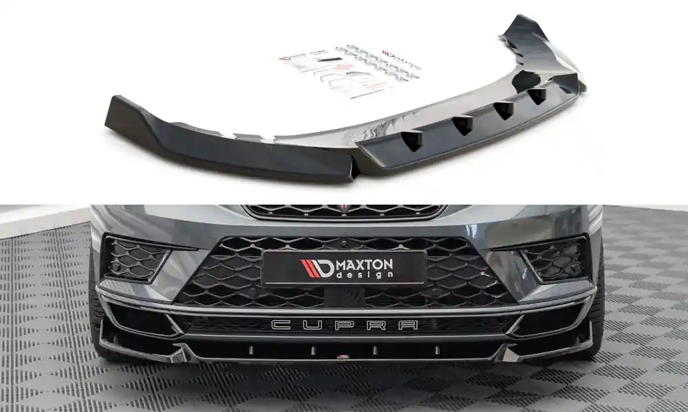 Cupra Ateca Mk1, spoiler pod přední nárazník ver.1, Maxton design Značkový