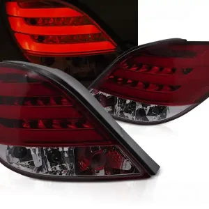 Horká Nabídka PEUGEOT 207 3D/5D 06-09 - zadní světla červená kouřová LED BAR