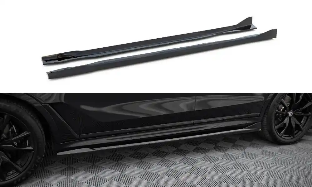 Cenový Hit BMW X7 G07 Facelift M-Pack, difuzory pod boční prahy, Maxton Design