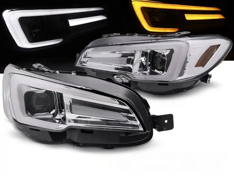 Omezená Nabídka SUBARU WRX 14-22 - přední chromová LED světla DRL