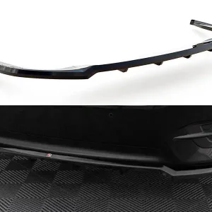 Honda Civic Mk10 17-23, středový spoiler pod zadní nárazník s žebrováním, Maxton Design Hit Sezóny