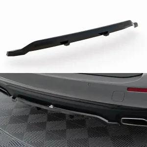 Nová Kolekce BMW řada 5 G30/G31 FL, středový spoiler pod zadní nárazník s žebrováním, Maxton Design