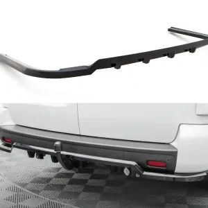 Ověřený Citroen Jumpy Mk3, středový spoiler pod zadní nárazník s žebrováním, Maxton Design