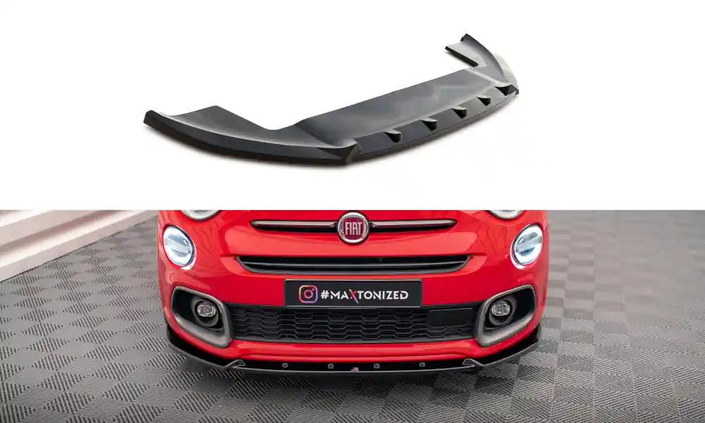 Vysoce Kvalitní Fiat 500X Mk1 Facelift Sport, spoiler pod přední nárazník, Maxton Design
