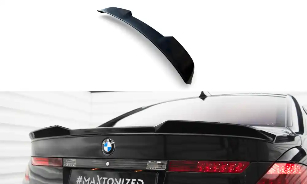 Super Cena BMW řada 7 E65, prodloužení spoileru 3D, Maxton Design