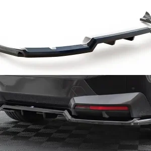 BMW iX I20 M-Pack, středový spoiler pod zadní nárazník s žebrováním, Maxton Design Top Prodej