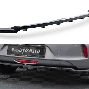 Nakupujte Hned Opel Corsa F (Mk6), středový spoiler pod zadní nárazník s žebrováním, Maxton Design