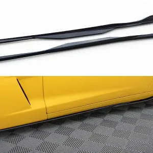 Akční Nabídka Chevrolet Corvette C6, difuzory pod boční prahy, Maxton Design