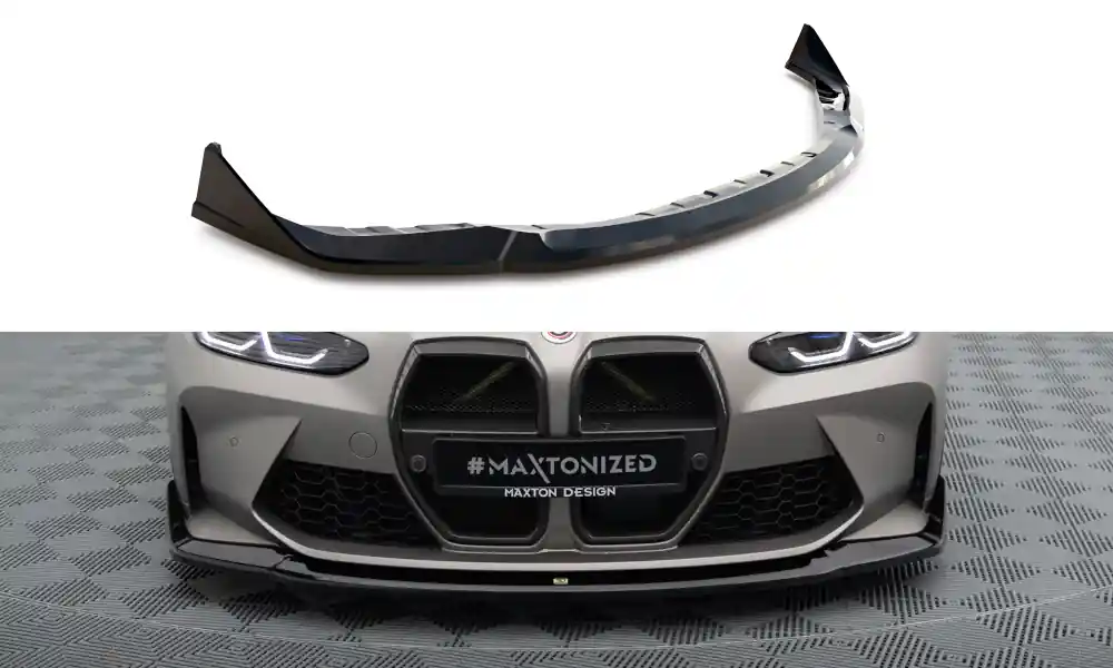 Nejlepší Cena BMW řada M4 G82, spoiler pod přední nárazník v.4 csl look, Maxton Design