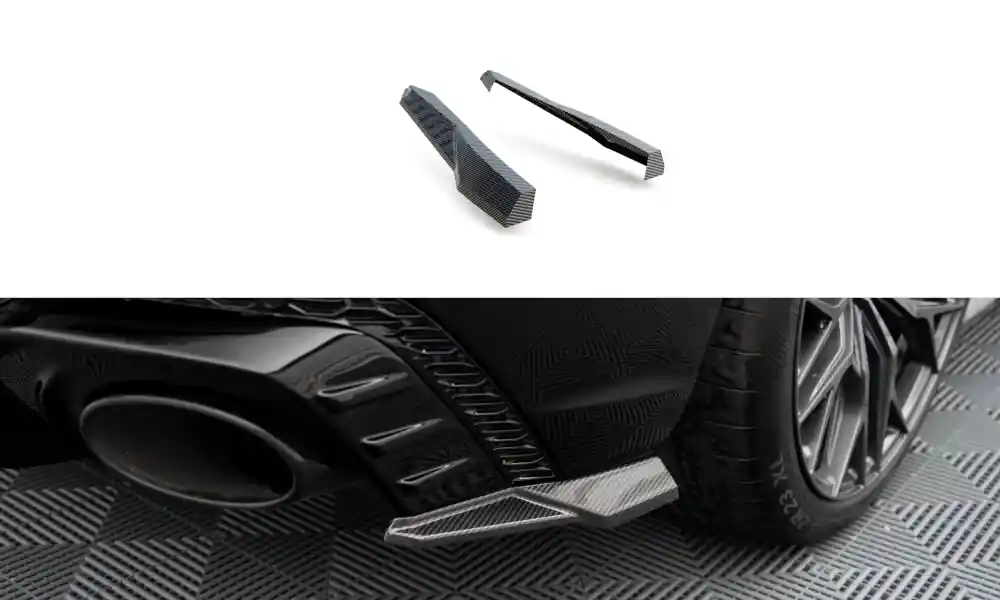 Audi RSQ8 Mk1, karbonové boční difuzory pod zadní nárazník, Maxton Design Odeslání Ihned