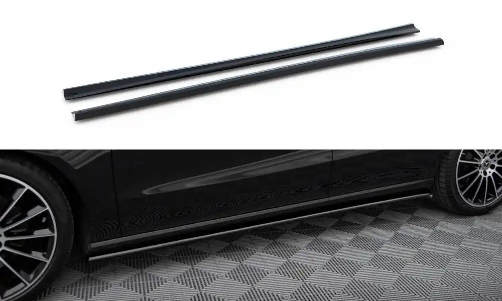 Mercedes CLA C118 Standard - Coupe/Shooting brake, difuzory pod boční prahy, Maxton Design Sezónní Sleva