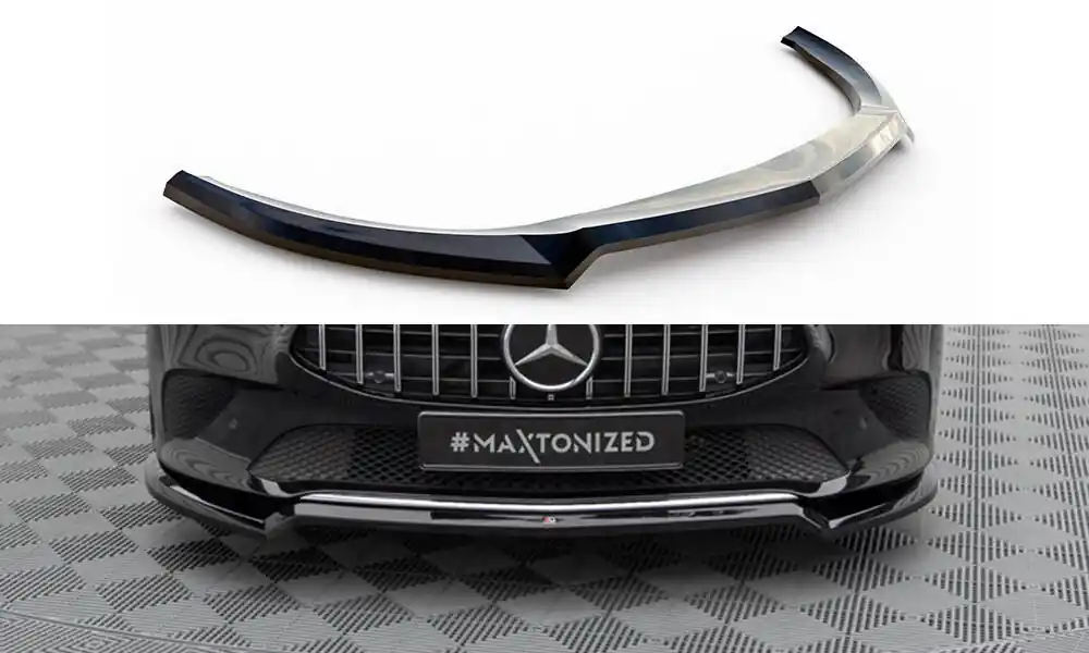 Mercedes CLA C118 Standard - Coupe/Shooting brake, spoiler pod přední nárazník, Maxton Design Bezpečná Platba