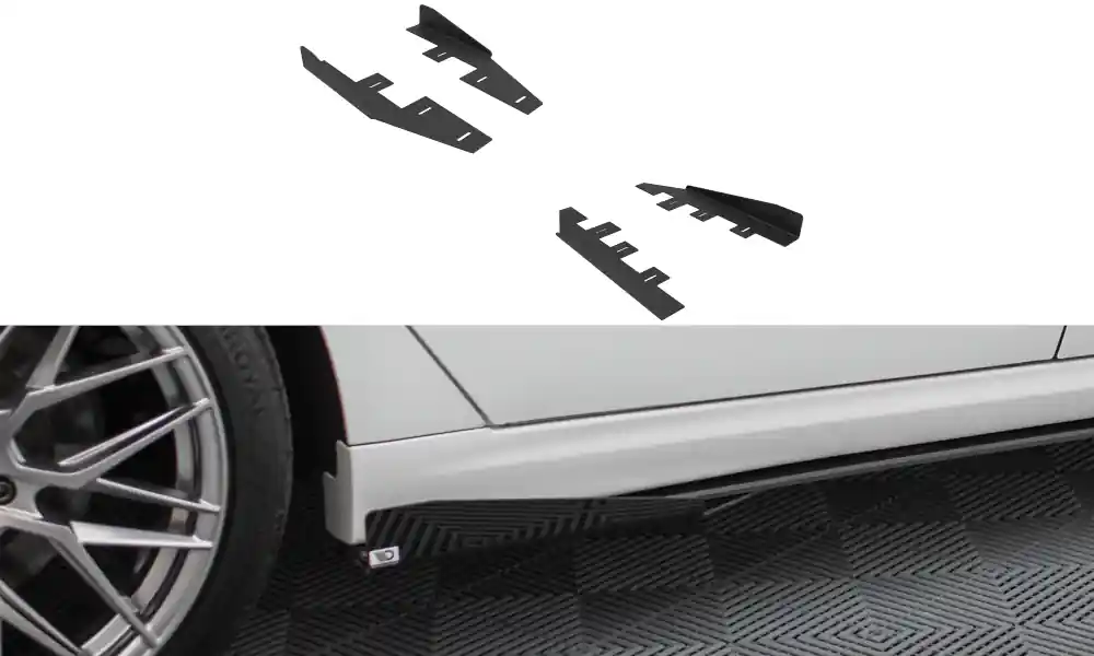 Ford Mondeo Mk5 Sport, křidélka bočních difuzorů, Maxton Design Značkový