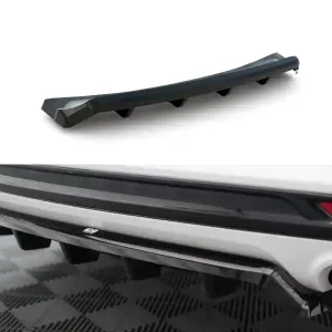 Sezónní Sleva Ford Mondeo Mk5 Facelift Sport, středový spoiler pod zadní nárazník s žebrováním, Maxton Design