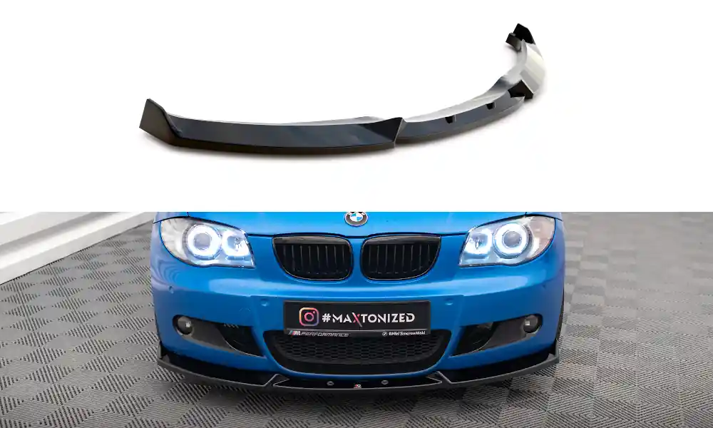 Speciální Cena BMW řada 1 E87 Facelift M-Pack, spoiler pod přední nárazník ver.2, Maxton Design
