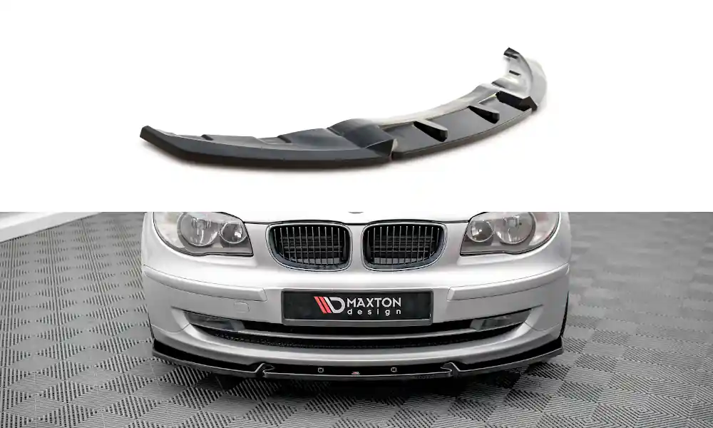 Rychlé Dodání BMW řada 1 E81 Facelift, spoiler pod přední nárazník ver.3, Maxton Design