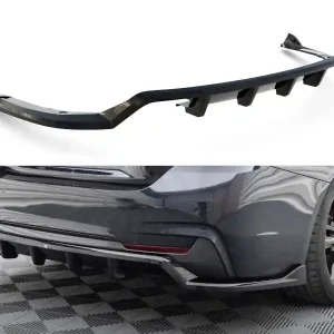 Top Prodej BMW řada 4 F36 M-Pack, středový spoiler pod zadní nárazník s žebrováním, Maxton Design