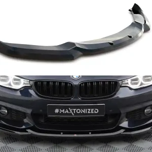 Sezónní Sleva BMW řada 4 F36 M-Pack, spoiler pod přední nárazník ver.2, Maxton Design