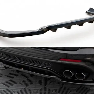 Speciální Cena Alfa Romeo Stelvio Quadrifoglio, středový spoiler pod zadní nárazník s žebrováním, Maxton Design