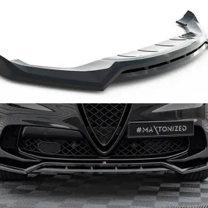 Zlevněný Alfa Romeo Stelvio Quadrifoglio, spoiler pod přední nárazník, Maxton Design