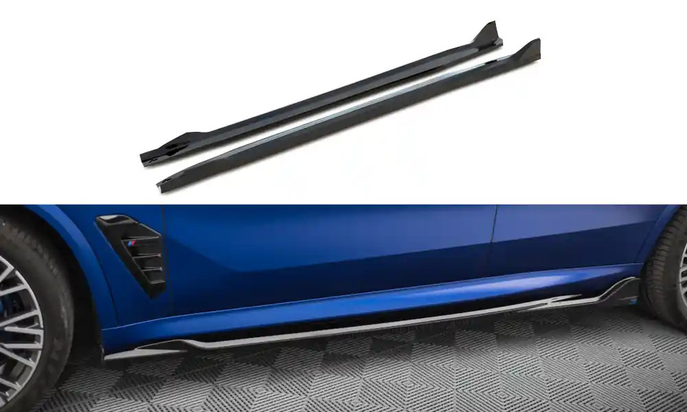Top Prodej BMW X5 G05 Facelift M-Pack, difuzory pod boční prahy ver.2, Maxton design