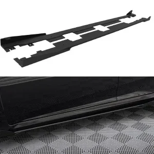 Zlevněný Honda Civic Mk10, "Street Pro" difuzory pod boční prahy s křidélky, Maxton Design